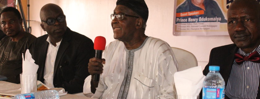 History Series 1 at the Nigerian Institute of Journalism