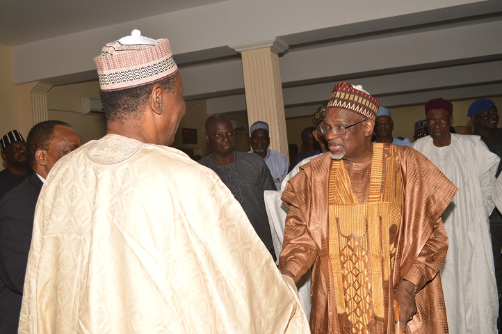 Former Director General of the Nigerian Television Authority (NTA) Dr. Tonnie Iredia; Chairman, Department of Mass Communication, University of Lagos, Prof. Ralph Akinfeleye; and Minister for Information and Culture, Federal Republic of Nigeria, Alhaji Lai Muhammed a the ACSPN Conference.