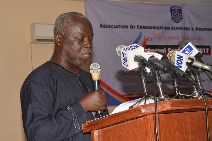 Professor Lai Oso at the 4th Annual Conference