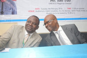 Professor Ayandiji Daniel Aina, Vice Chancellor, Caleb University, Imota, Lagos,