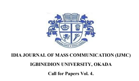 Call for Papers - IDIA Journal of Mass Communication