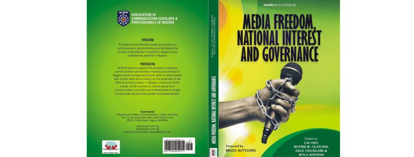 ACSPN Book 5: Media Freedom, National Interest and Governance